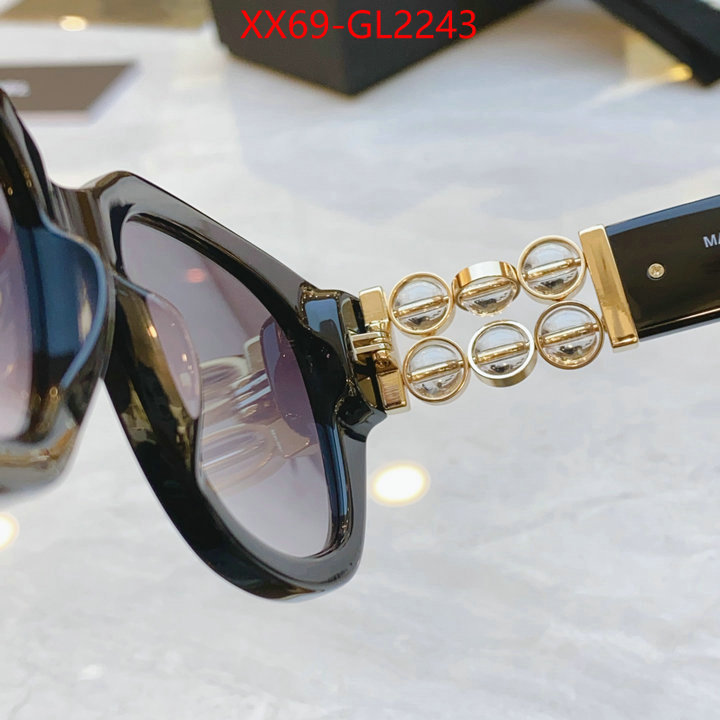 Glasses-Chanel designer high replica ID: GL2243 $: 69USD