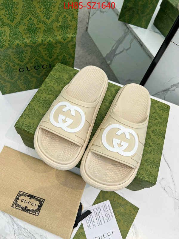 Men Shoes-Gucci what is top quality replica ID: SZ1640 $: 85USD
