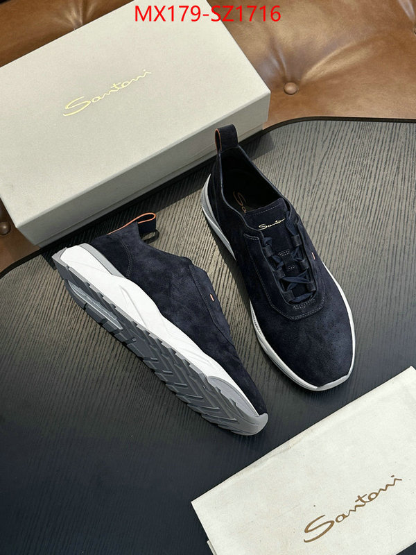 Men Shoes-Santoni new 2024 ID: SZ1716 $: 179USD