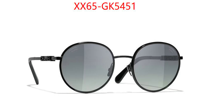 Glasses-Chanel fake designer ID: GK5451 $: 65USD