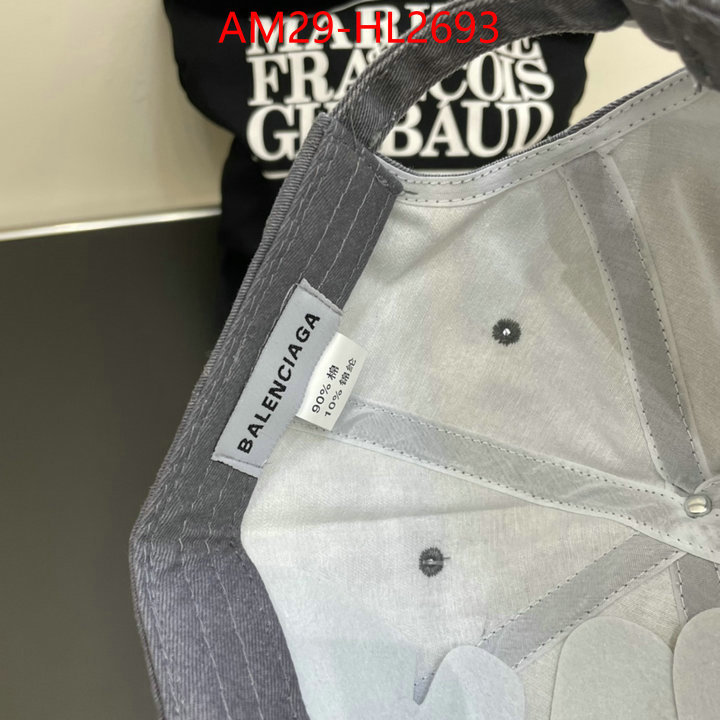 Cap(Hat)-Balenciaga we offer ID: HL2693 $: 29USD
