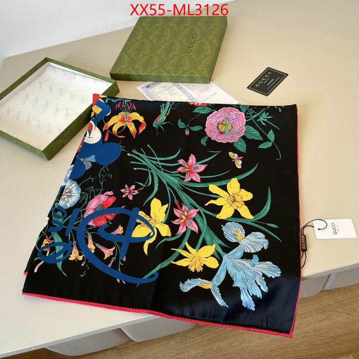 Scarf-Gucci designer ID: ML3126 $: 55USD
