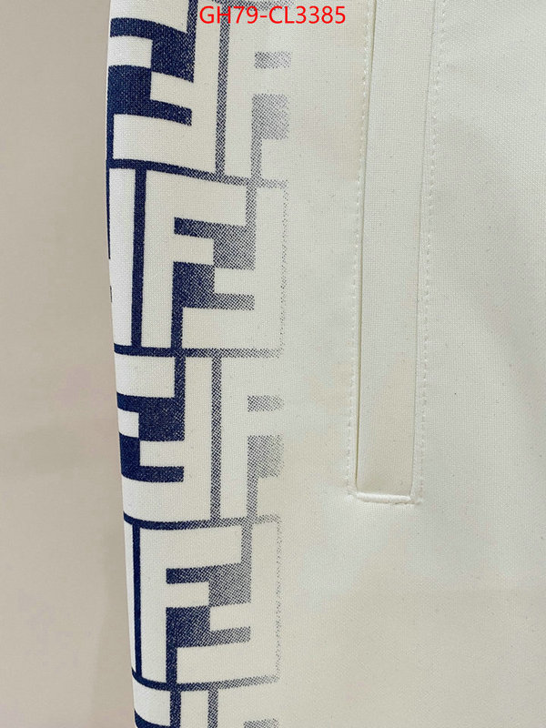 Clothing-Fendi where to buy ID: CL3385 $: 79USD