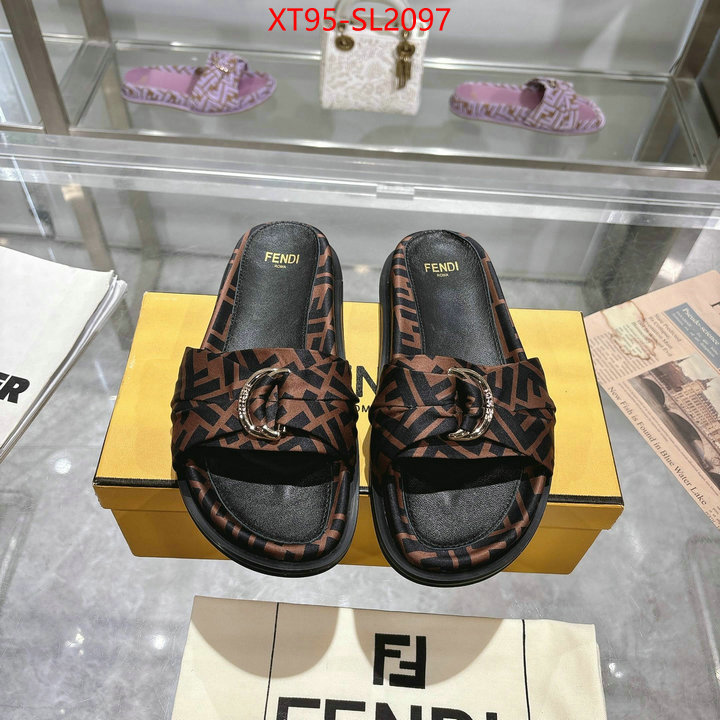 Women Shoes-Fendi designer 1:1 replica ID: SL2097 $: 95USD