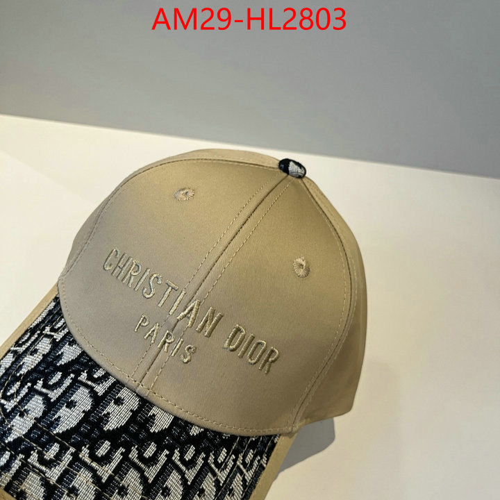Cap (Hat)-Dior luxury fake ID: HL2803 $: 29USD