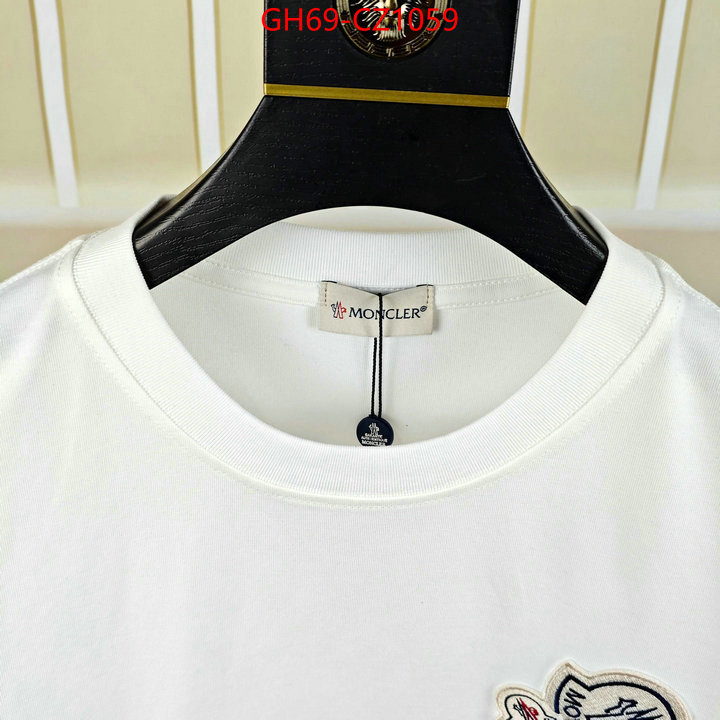 Clothing-Moncler where to buy ID: CZ1059 $: 69USD