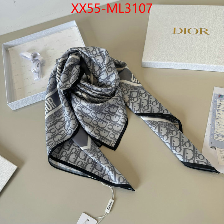 Scarf-Dior perfect quality designer replica ID: ML3107 $: 55USD