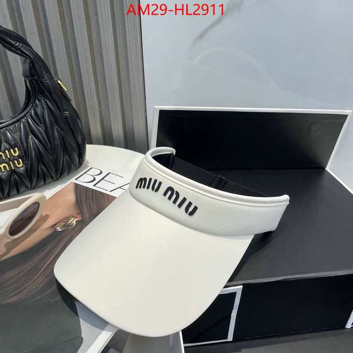 Cap(Hat)-Miu Miu buy cheap replica ID: HL2911 $: 29USD