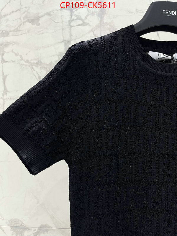 Clothing-Fendi for sale online ID: CK5611 $: 109USD