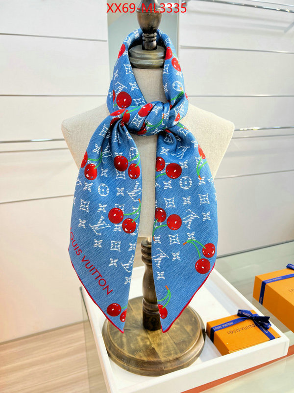 Scarf-LV designer 7 star replica ID: ML3335 $: 69USD