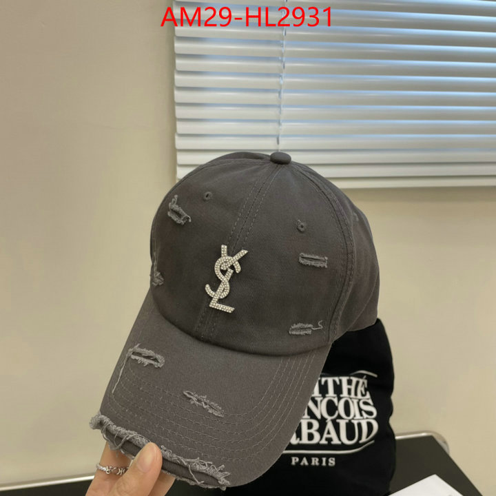 Cap (Hat)-YSL replica 2024 perfect luxury ID: HL2920 $: 29USD
