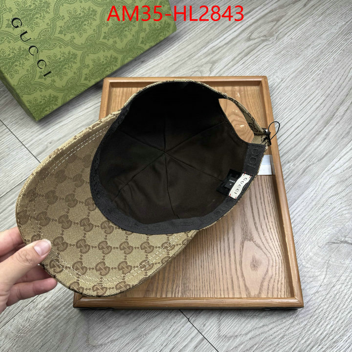 Cap(Hat)-Gucci wholesale sale ID: HL2843 $: 35USD