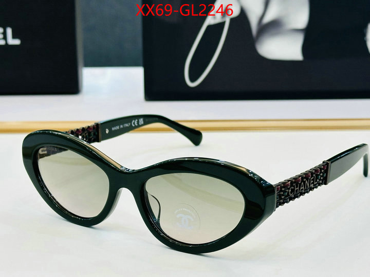 Glasses-Chanel only sell high-quality ID: GL2246 $: 69USD