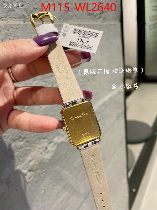 Watch(4A)-Dior best replica quality ID: WL2640 $: 115USD