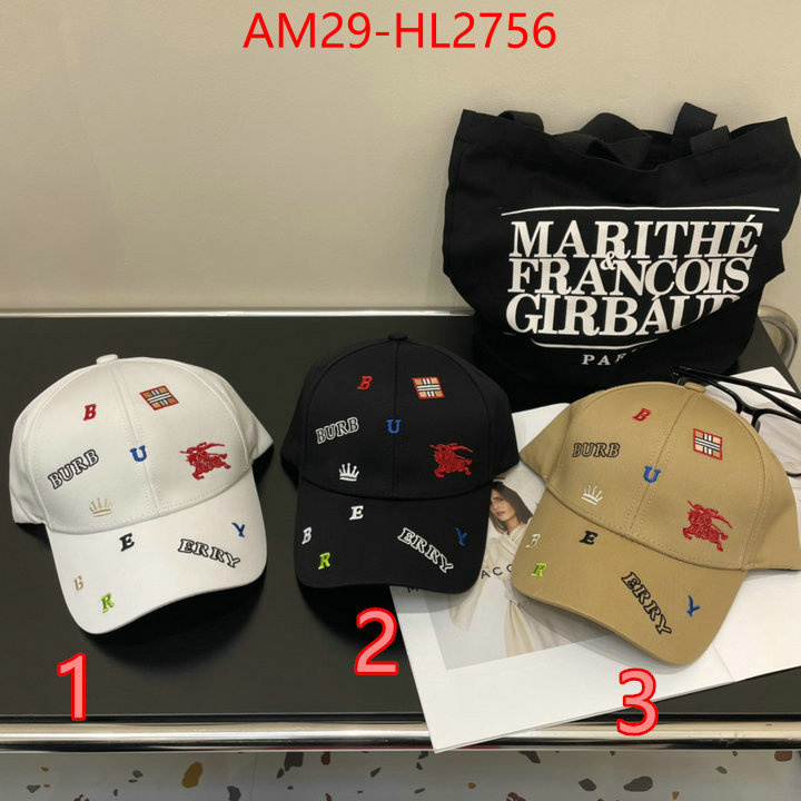 Cap(Hat)-Burberry replcia cheap ID: HL2756 $: 29USD