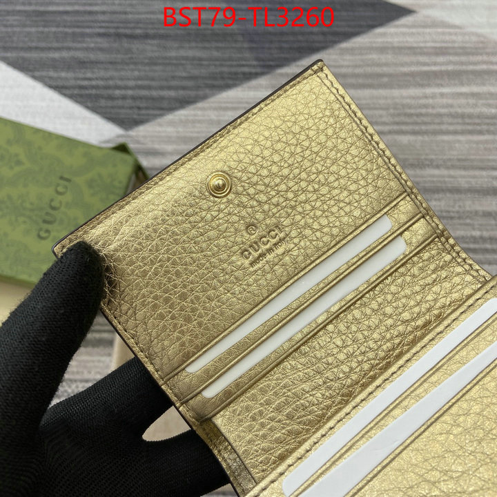 Gucci Bags(TOP)-Wallet- what best replica sellers ID: TL3260 $: 79USD,