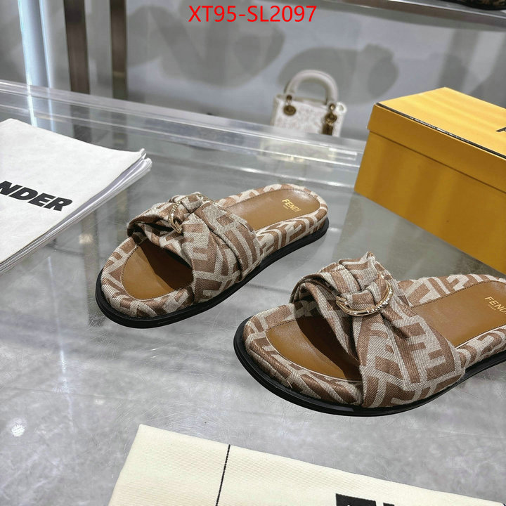 Women Shoes-Fendi designer 1:1 replica ID: SL2097 $: 95USD
