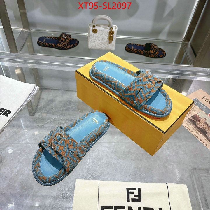 Women Shoes-Fendi designer 1:1 replica ID: SL2097 $: 95USD