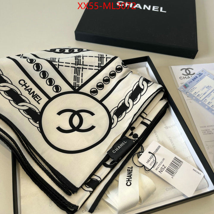 Scarf-Chanel replica for cheap ID: ML3072 $: 55USD