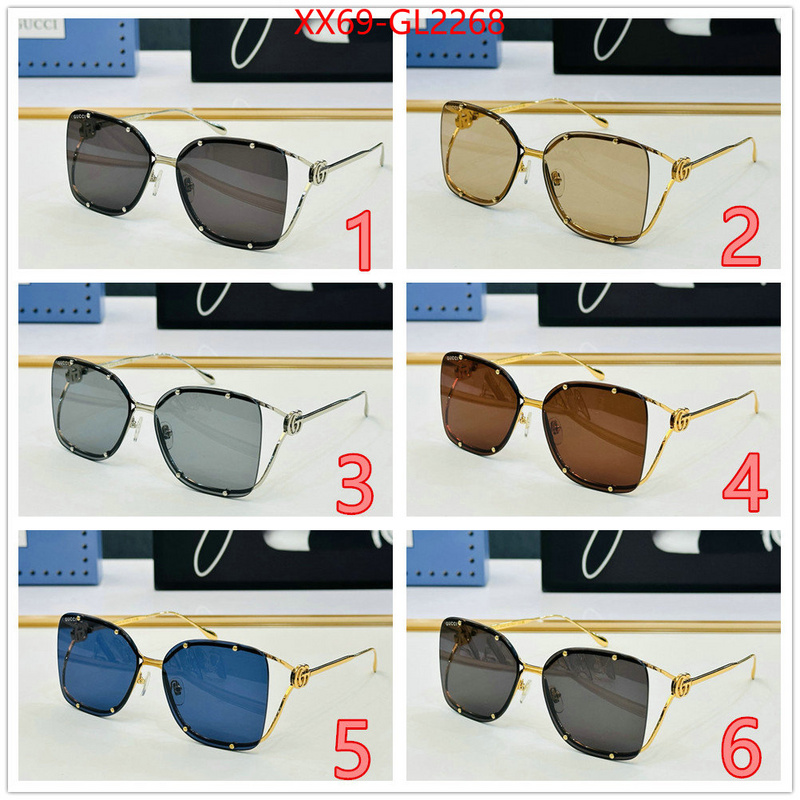 Glasses-Gucci wholesale replica ID: GL2268 $: 69USD