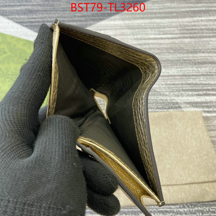 Gucci Bags(TOP)-Wallet- what best replica sellers ID: TL3260 $: 79USD,
