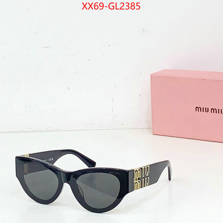 Glasses-Miu Miu designer fashion replica ID: GL2385 $: 69USD