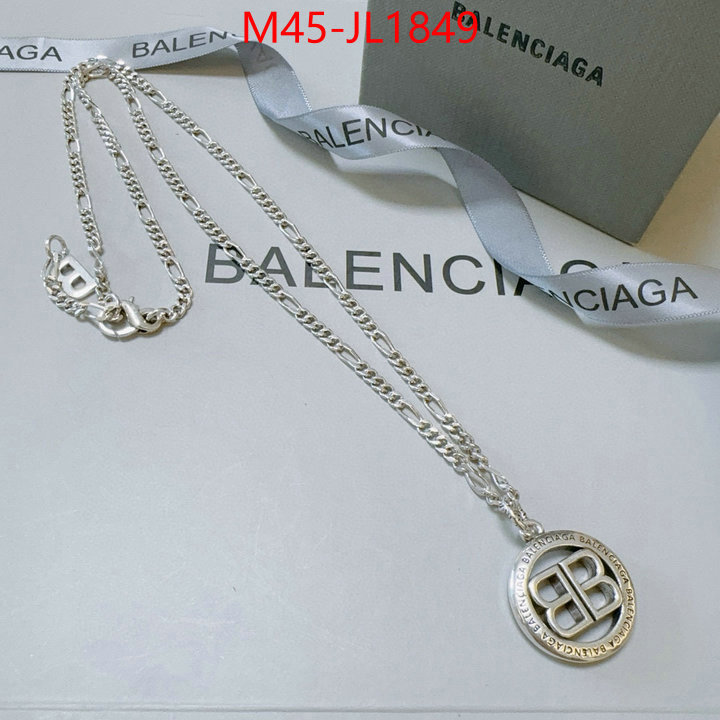 Jewelry-Balenciaga how to find replica shop ID: JL1849 $: 45USD