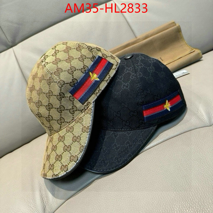 Cap(Hat)-Gucci replica wholesale ID: HL2833 $: 35USD