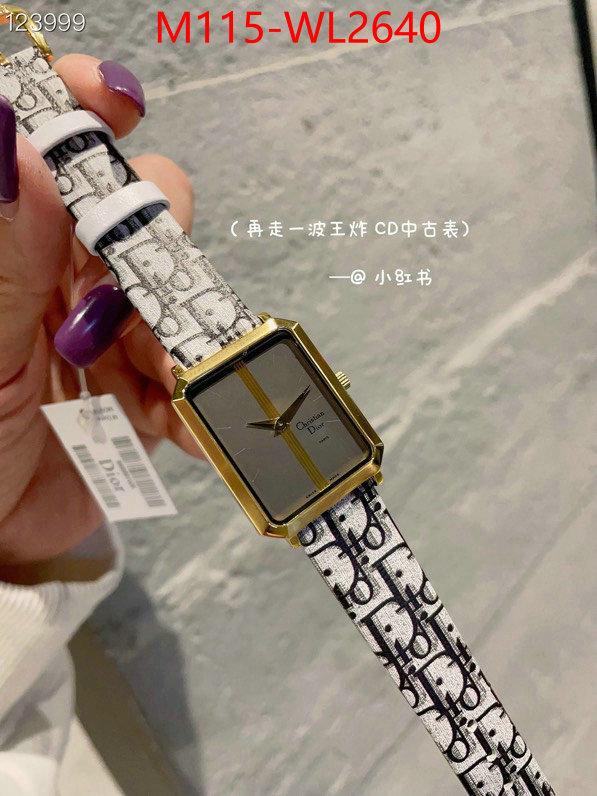 Watch(4A)-Dior best replica quality ID: WL2640 $: 115USD