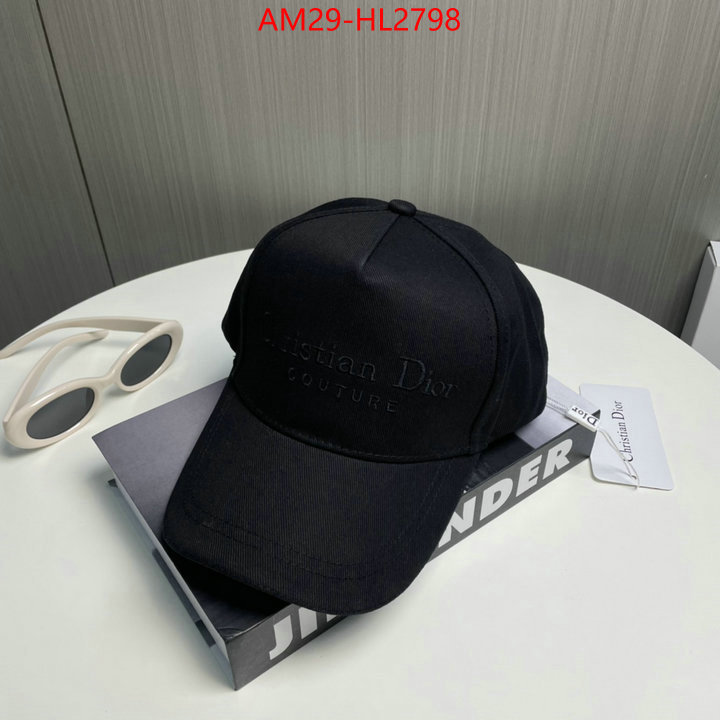 Cap (Hat)-Dior hot sale ID: HL2798 $: 29USD