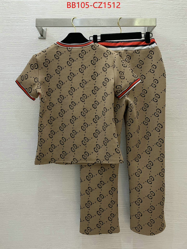 Clothing-Gucci best replica quality ID: CZ1512 $: 105USD