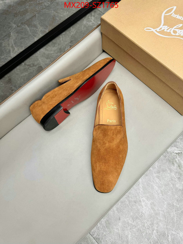 Men Shoes-Christian Louboutin what ID: SZ1765 $: 209USD-shoes yupoo Men Shoes-Christian Louboutin what ID: SZ1765 $: 209USD