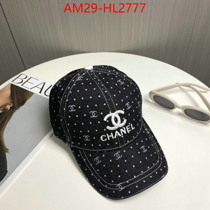 Cap (Hat)-Chanel aaaaa+ class replica ID: HL2777 $: 29USD