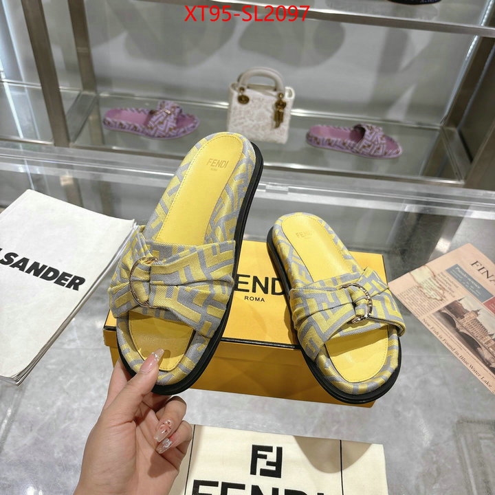 Women Shoes-Fendi designer 1:1 replica ID: SL2097 $: 95USD