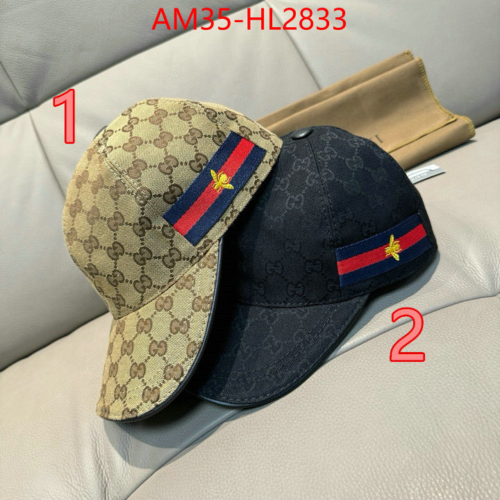 Cap(Hat)-Gucci replica wholesale ID: HL2833 $: 35USD