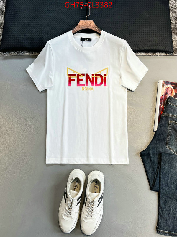 Clothing-Fendi replica aaaaa designer ID: CL3382 $: 75USD