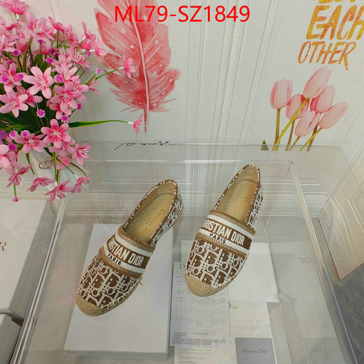Women Shoes-Dior for sale online ID: SZ1849 $: 79USD