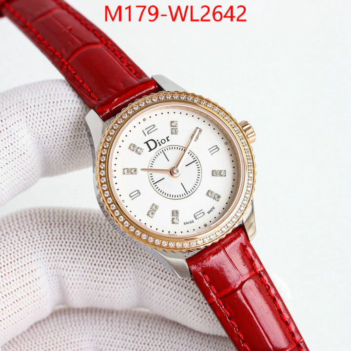 Watch(4A)-Dior what's the best to buy replica ID: WL2642 $: 179USD