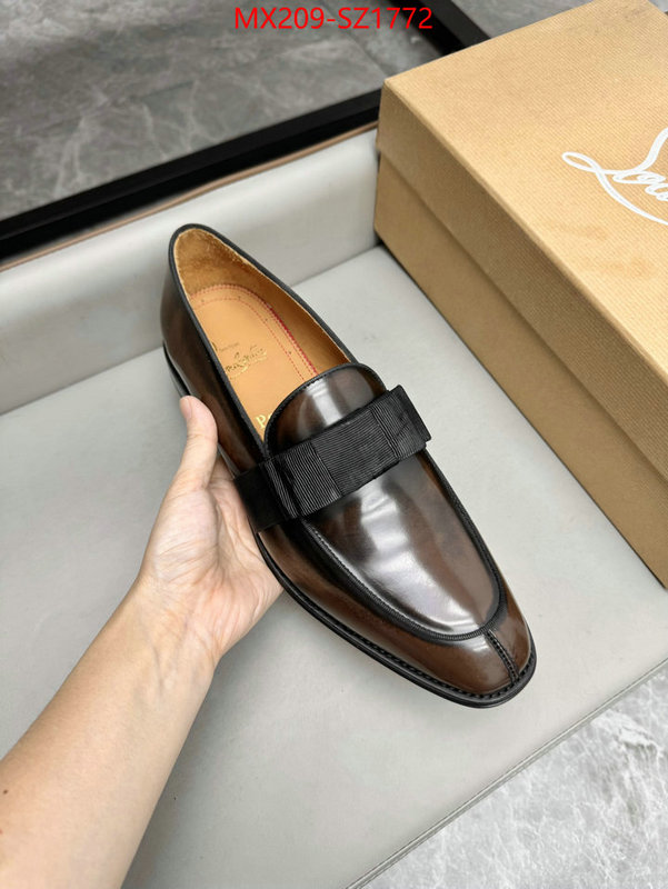 Men Shoes-Christian Louboutin fake ID: SZ1772 $: 209USD-shoes yupoo Men Shoes-Christian Louboutin fake ID: SZ1772 $: 209USD