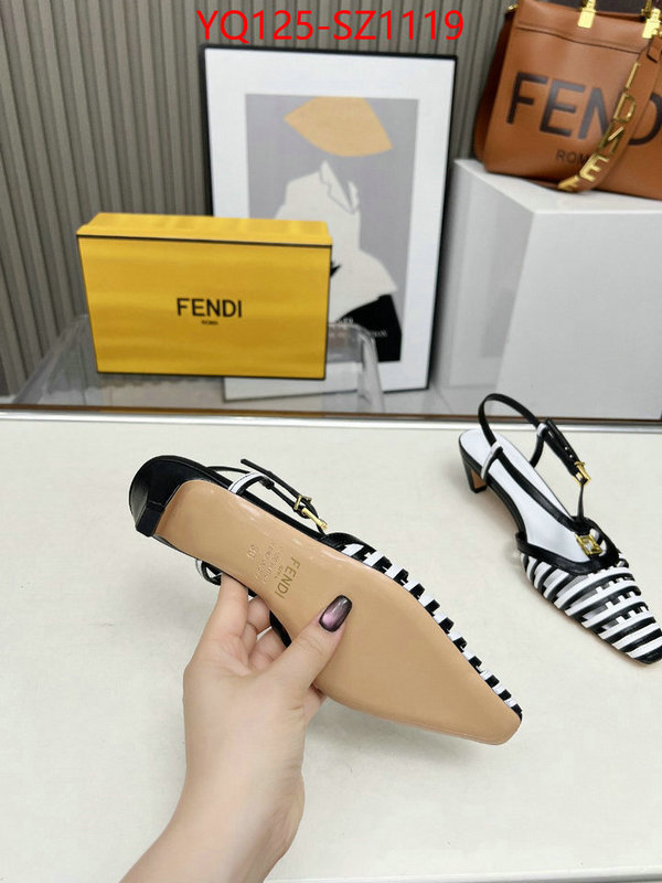 Women Shoes-Fendi best luxury replica ID: SZ1119 $: 125USD