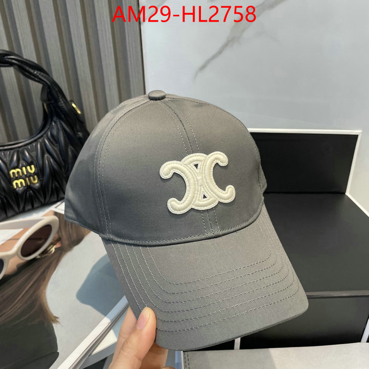 Cap(Hat)-Celine the best quality replica ID: HL2758 $: 29USD