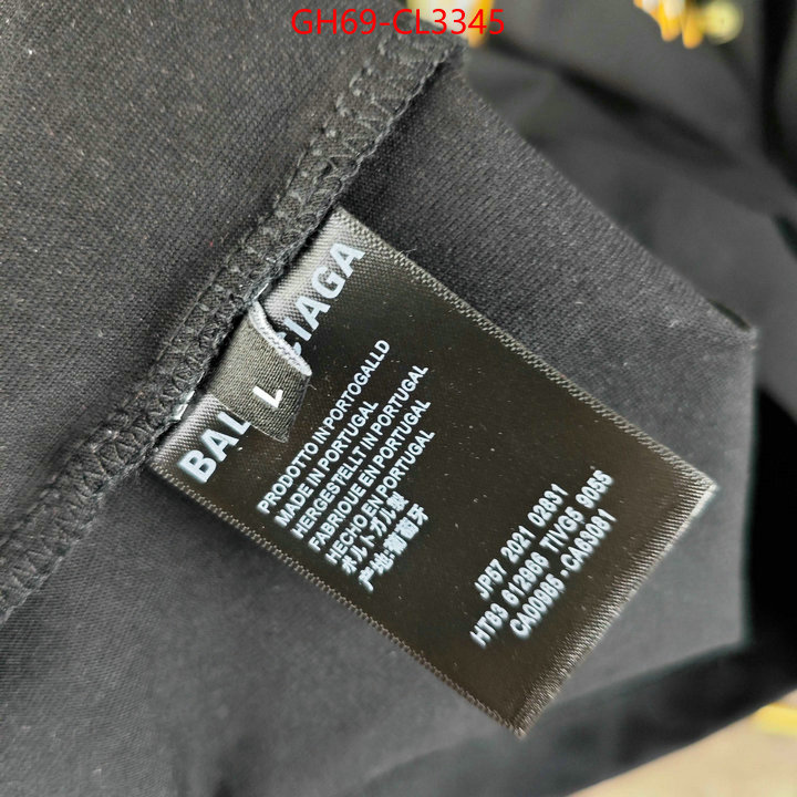 Clothing-Balenciaga best replica 1:1 ID: CL3345 $: 69USD