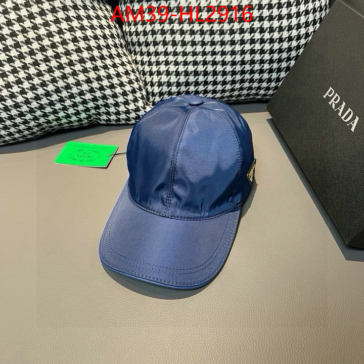 Cap (Hat)-Prada replica designer ID: HL2916 $: 39USD