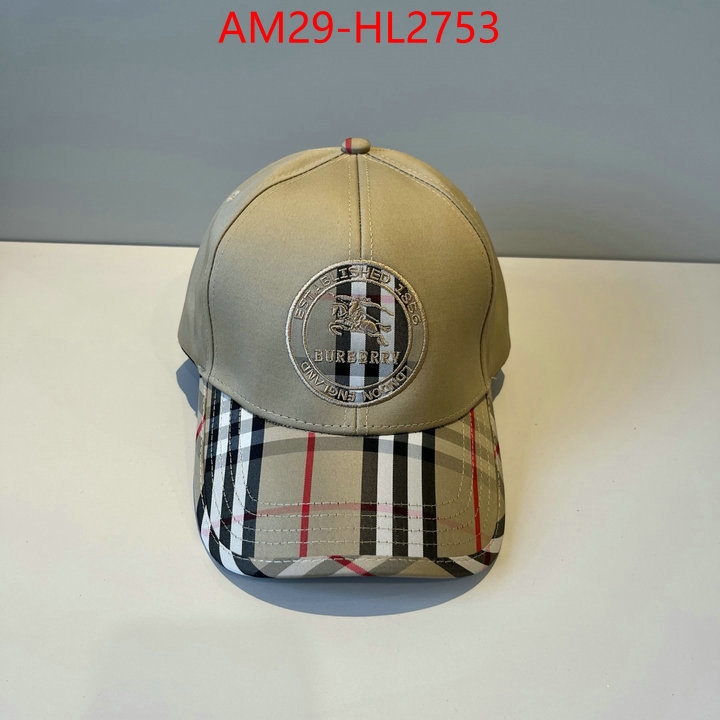 Cap(Hat)-Burberry practical and versatile replica designer ID: HL2753 $: 29USD