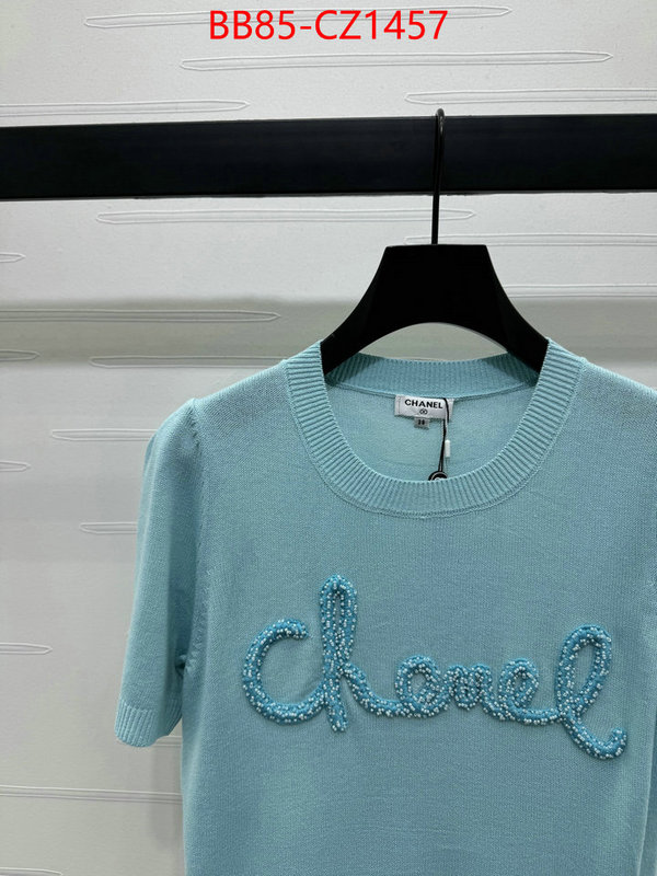 Clothing-Chanel buy top high quality replica ID: CZ1457 $: 85USD