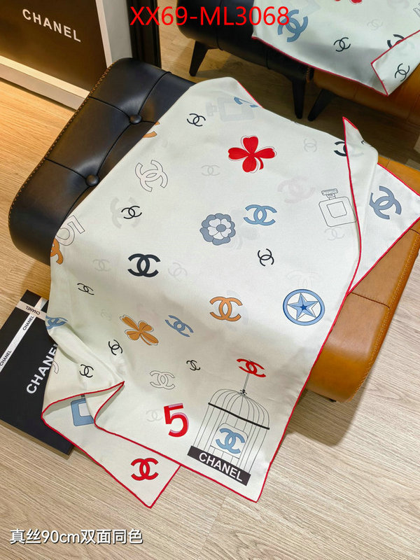 Scarf-Chanel buy 2024 replica ID: ML3068 $: 69USD
