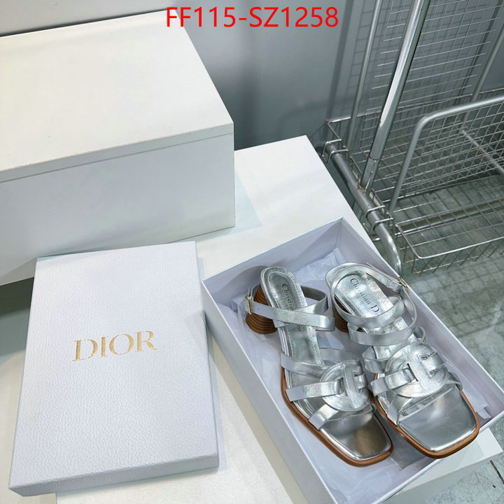 Women Shoes-Dior wholesale 2024 replica ID: SZ1258 $: 115USD