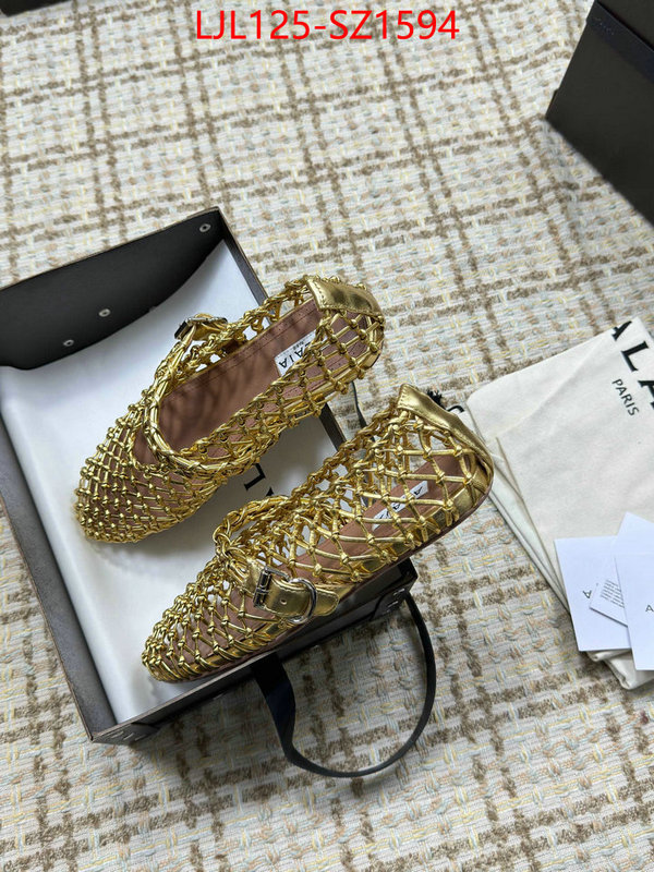 Women Shoes-ALAIA luxury fake ID: SZ1594 $: 125USD