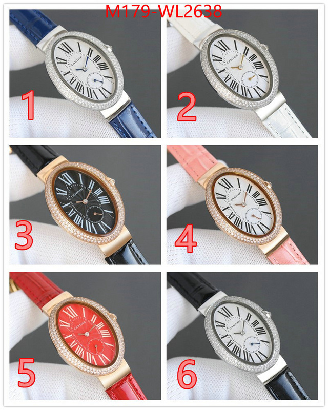 Watch(4A)-Cartier where to buy the best replica ID: WL2638 $: 179USD
