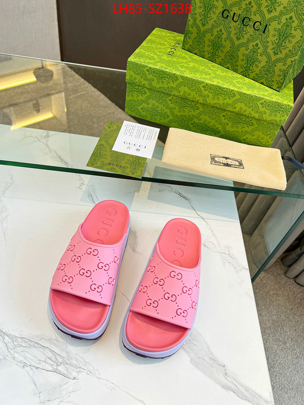 Men Shoes-Gucci buy 2024 replica ID: SZ1638 $: 85USD